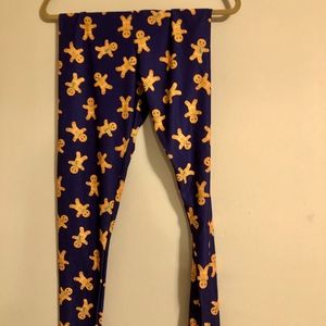 Gingerbread leggings. Never worn